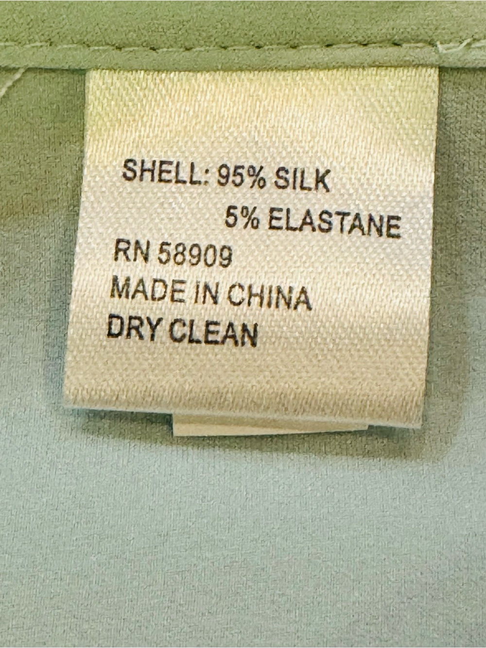 Antonio Melani Aqua Silk Blouse - Picture 6 of 6